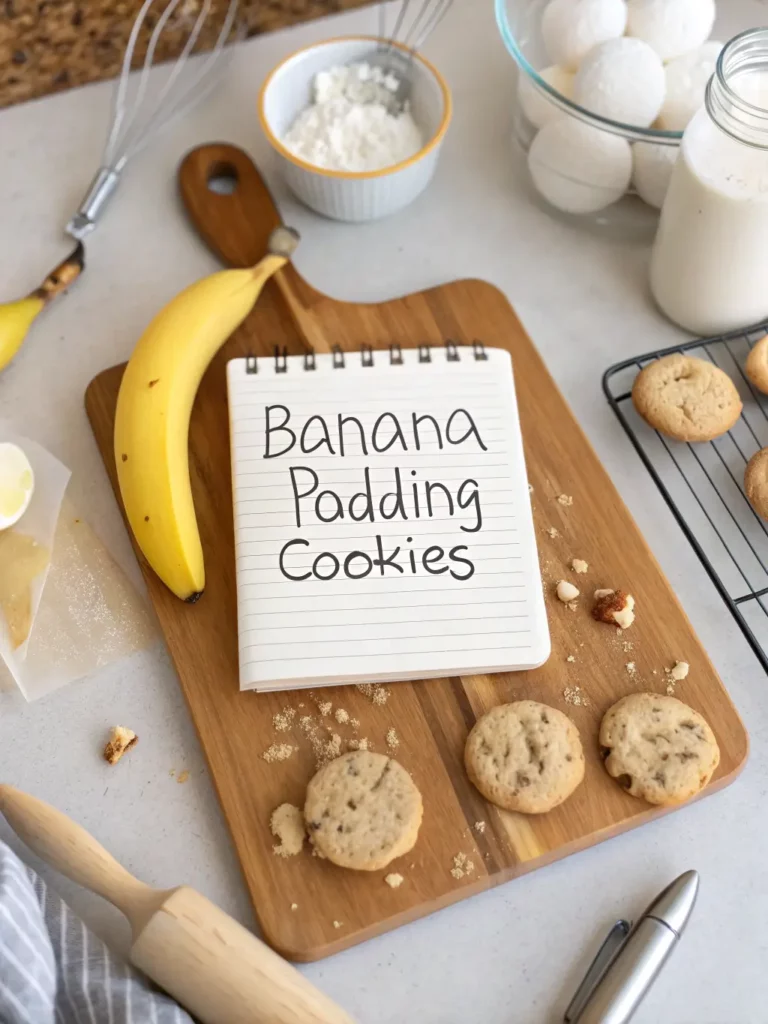How to Make banana pudding cookies recipes