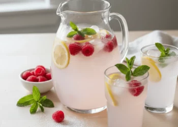 Raspberry Mint Lemonade Recipe