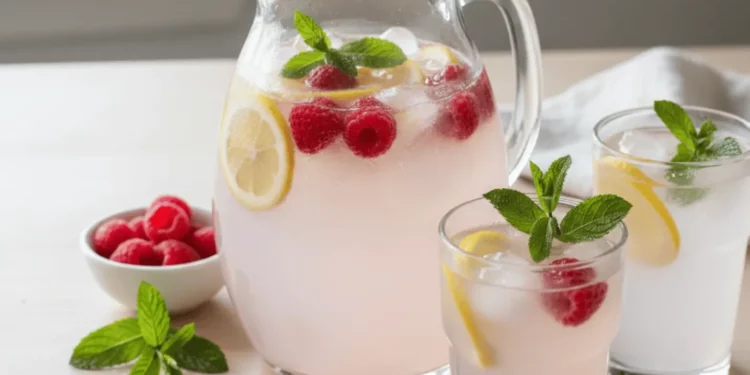 Raspberry Mint Lemonade Recipe