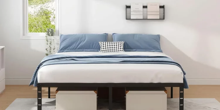 new jeto metal bed frame review